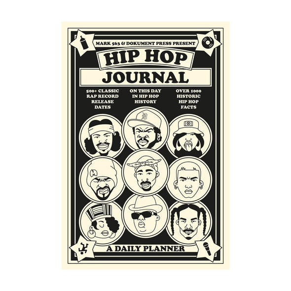 Hip Hop Journal - A Daily Planner - Crack Kids Lisboa