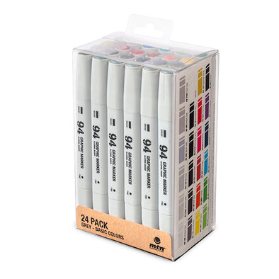 MTN 94 Graphic Marker Pastel + Basic 24 Pack - Crack Kids Lisboa