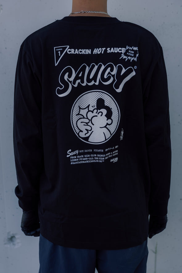 Saucy Black - Long Sleeve
