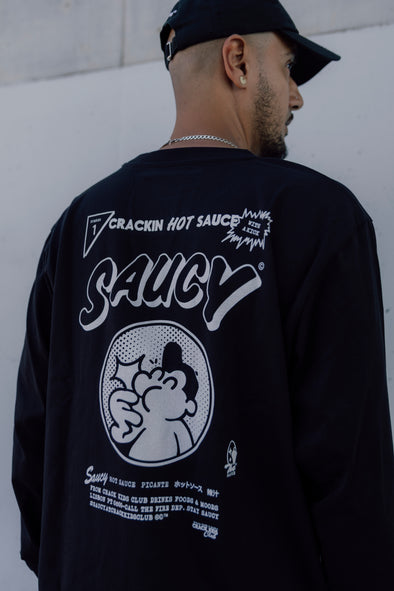 Saucy Black - Long Sleeve