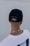 Saucy Black- 6 panel Dad Hat