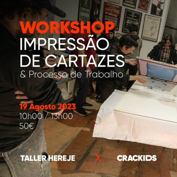 Workshop de Impressão de Cartazes
