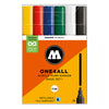 Molotow ONE4ALL 6X 4 mm 227HS - Basic-Set 1
