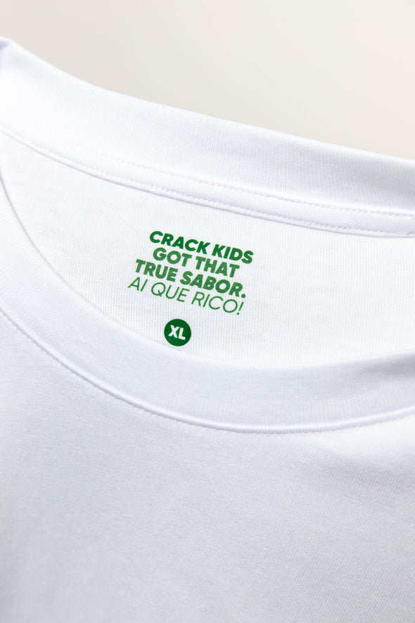 T-shirt Crackitos White