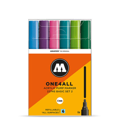 Molotow ONE4ALL 227HS Basic-Set 2