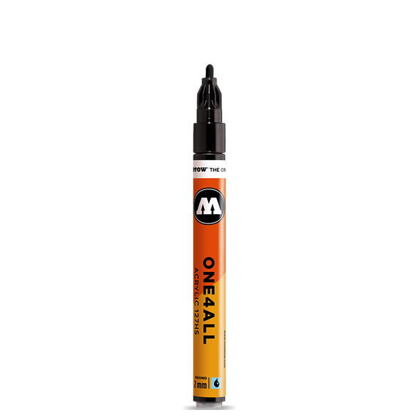 Molotow One4All 2mm 218 neon orange fluor. - Crack Kids Lisboa