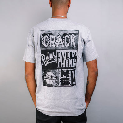 Tshirt C.R.E.A.M Grey - Crack Kids Lisboa
