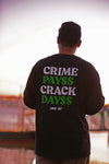 Long Sleeve Crime Pays - Crack Kids Lisboa