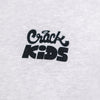 Tshirt C.R.E.A.M Grey - Crack Kids Lisboa