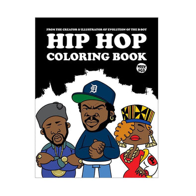 Hip Hop Colouring Book - Crack Kids Lisboa